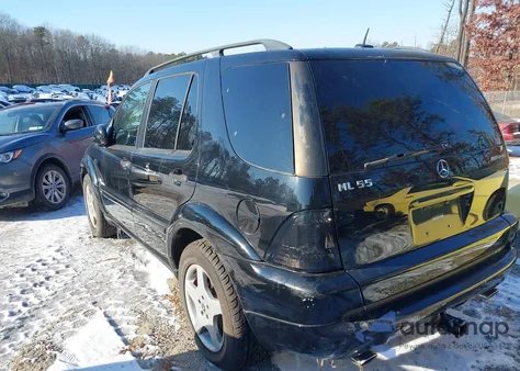 2001 Mercedes-Benz Ml 55 Amg from USA, damaged, VIN 4JGAB74E71A255572